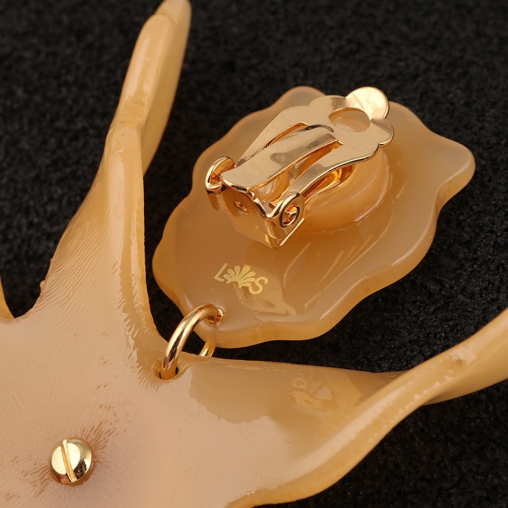 Lele Sadoughi Crystal Lily Earrings - Picture 5 of 8